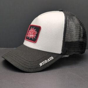 Callaway,Strata Boom Men's Black/White Trucker Hat,NWT.